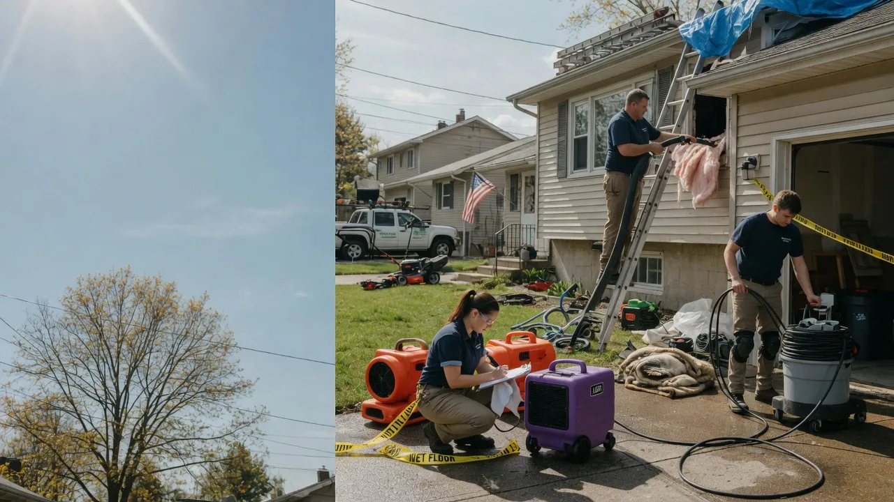 Emergency Water Removal in Petersburg, IL near me